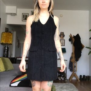 Corduroy Racerback Dress